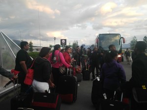 National Team arrives in Tromso